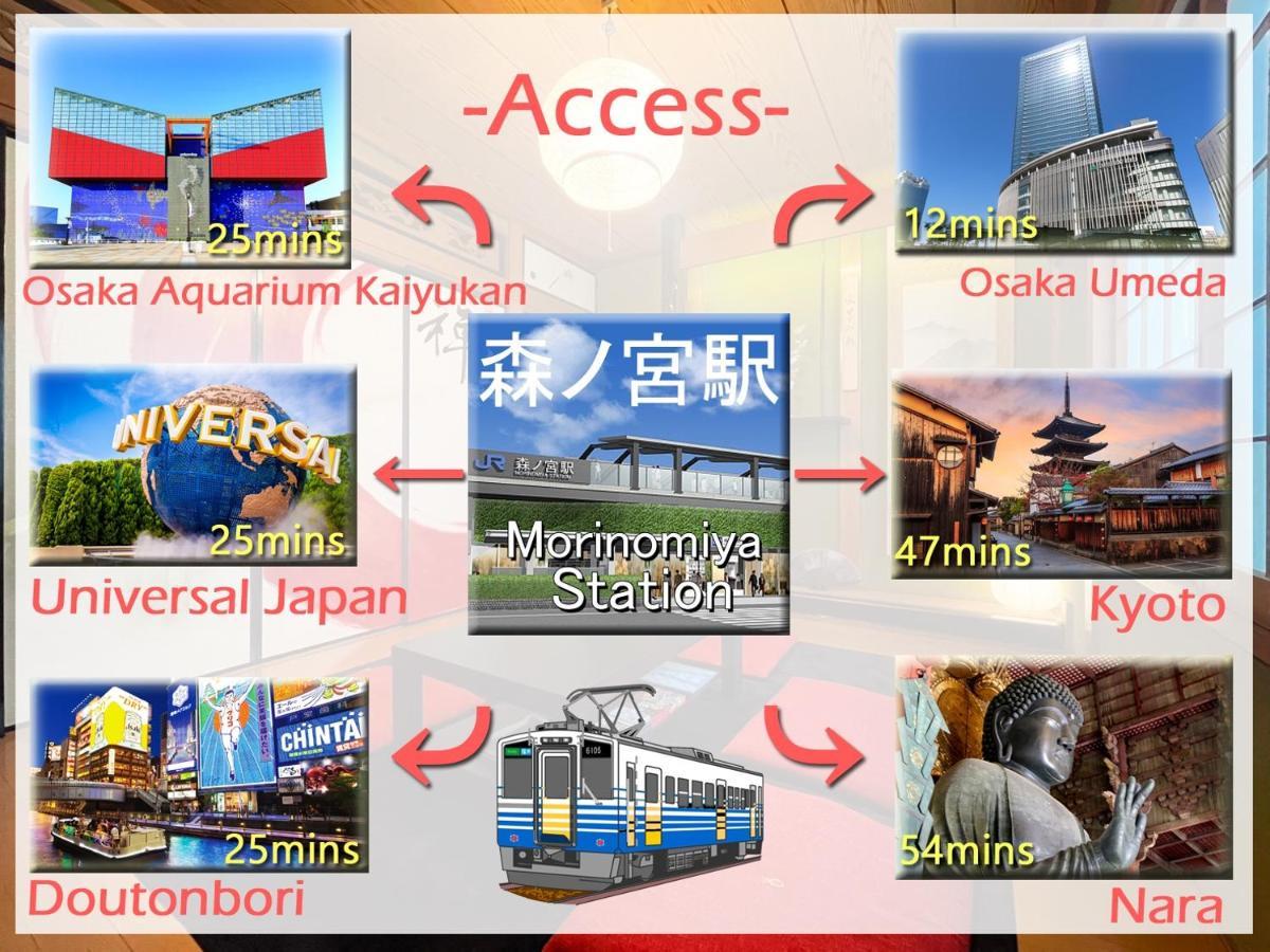 Guesthouse中道 Osaka Luaran gambar